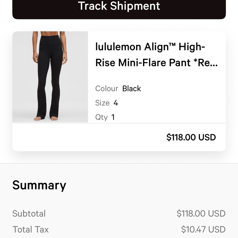 lululemon athletica Align High-Rise Flare Pant - Black